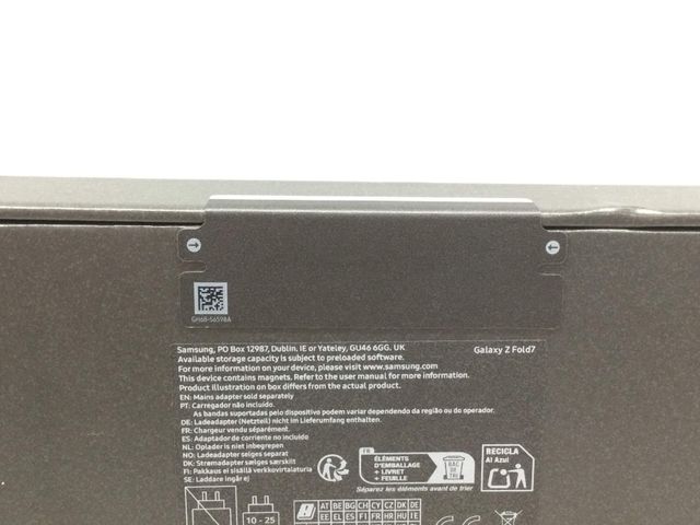 Samsung Galaxy Z Fold 7 da 512 GB. E39828