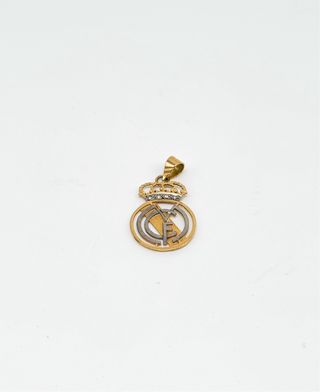Colgante Real Madrid de oro 18k