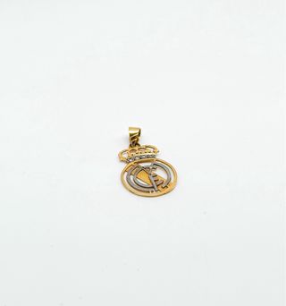 Colgante Real Madrid de oro 18k