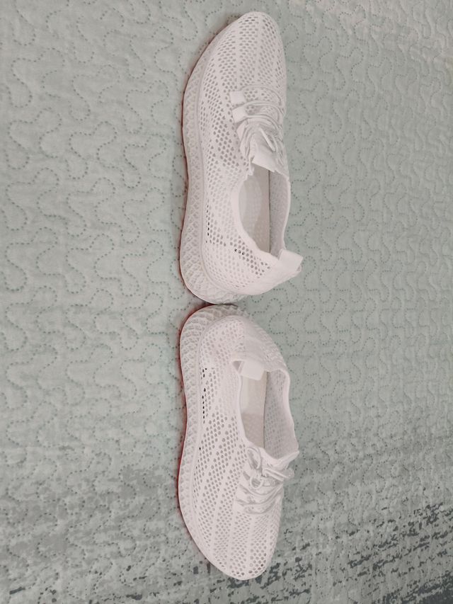 Zapatillas deportivas blancas hombre talla 41