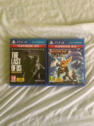 Juegos PS4: The Last of Us y Ratchet & Clank