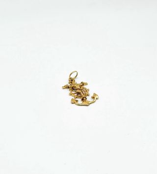 Colgante Cruz Marinera de oro 18k
