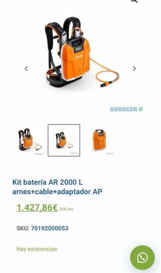 Batería Stihl AR 2000 L