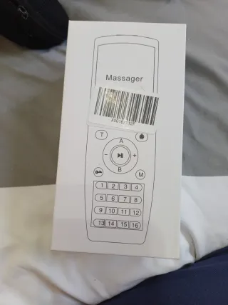 Masajeador portátil con control remoto