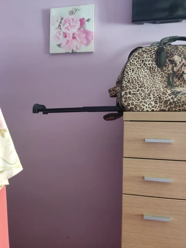 Bolso Maleta con Ruedas Estampado  gran capacidad