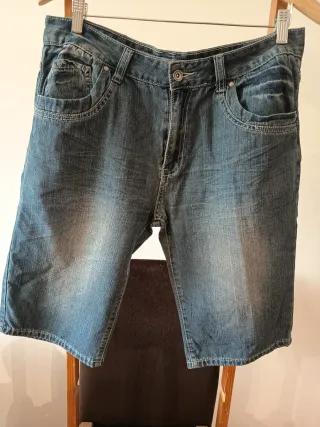 Calções de ganga CODE JEANS azuis