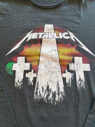 Pack camiseta Metallica y parche Guns'n'Roses