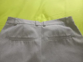 Pantalón de vestir gris mujer