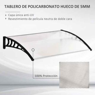 Tejadillo de Protección contra Sol y Lluvia