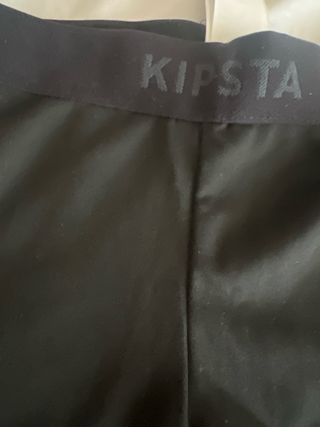 Mallas de fútbol Kipsta negras niño 4/5 años