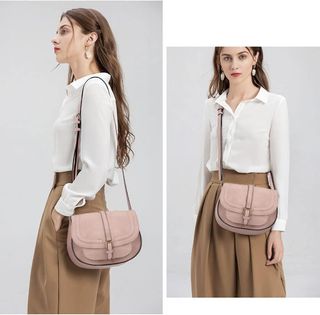 Bolso bandolera AFKOMST rosa