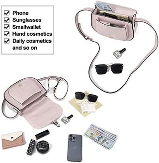 Bolso bandolera AFKOMST rosa