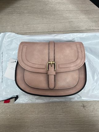 Bolso bandolera AFKOMST rosa