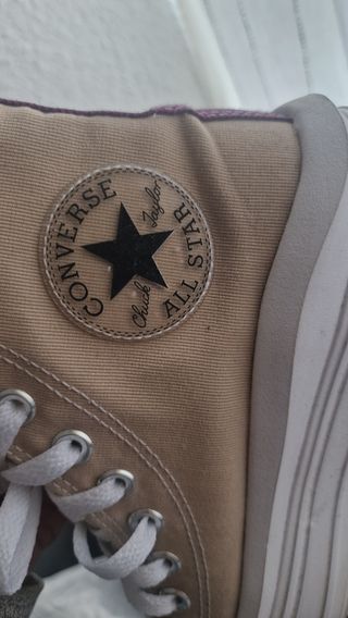 Converse Chuck Taylor Plataforma Beige