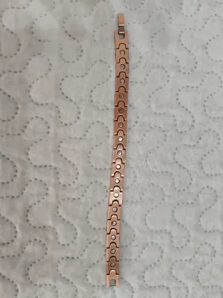 Bracciale magnetico da uomo in rame