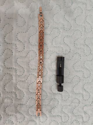 Bracciale magnetico da uomo in rame