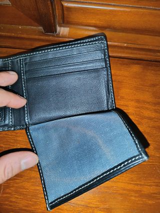 Cartera/Billetera Montblanc Negra