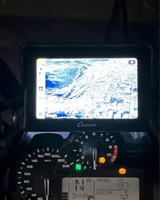 CarPlay GPS Carpuride 502b Navegador Moto