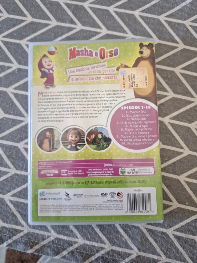 DVD Masha e Orso - 10 episodi