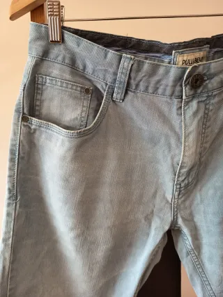 Calções Pull&Bear ganga azuis