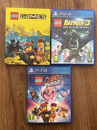 Lego Games PS4: Batman 3 y La Película