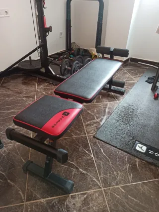 Banco de musculación ajustable