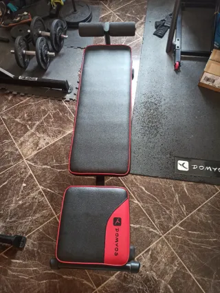Banco de musculación ajustable