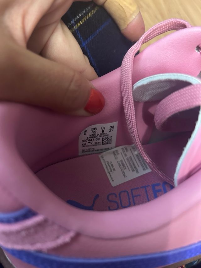 Zapatillas Puma Rosa/Morado Talla 42