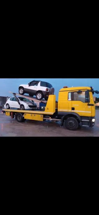 SE VENDE GRÚA PORTACOCHES 