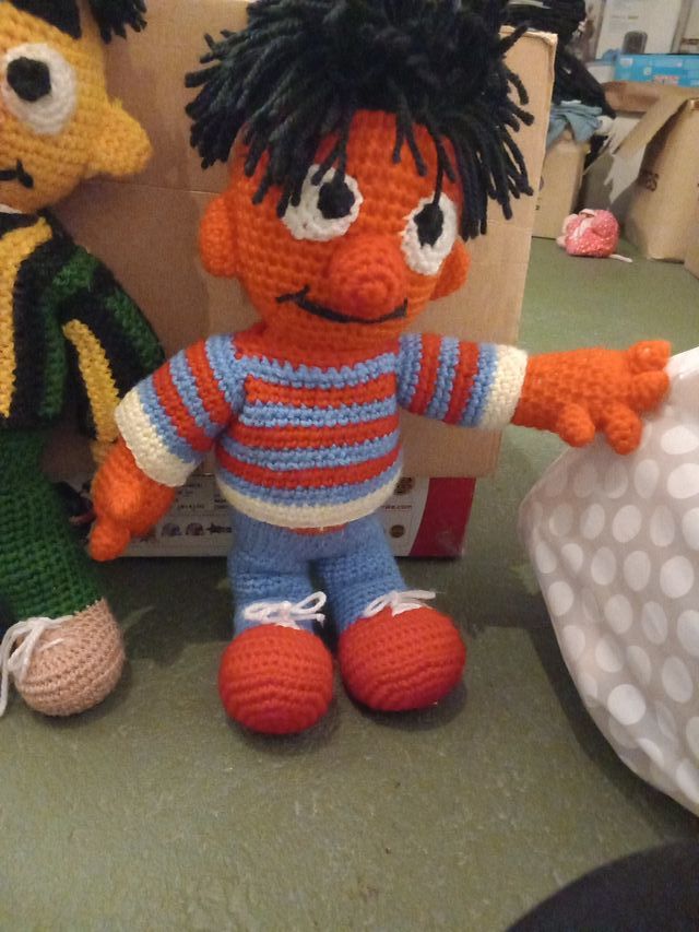 Epi y Blas Peluches Crochet