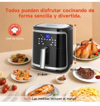 Freidora Aire Aigostar XXL 7L