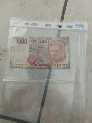 Banconota 1000 Lire Mille Banca d'Italia