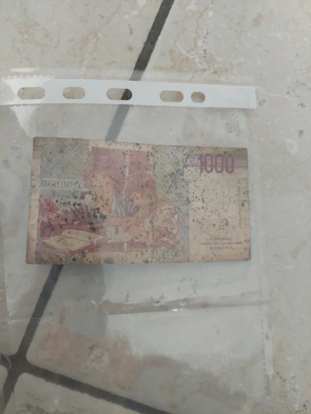 Banconota 1000 Lire Mille Banca d'Italia