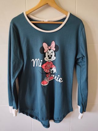 Camiseta larga mujer Minnie Mouse