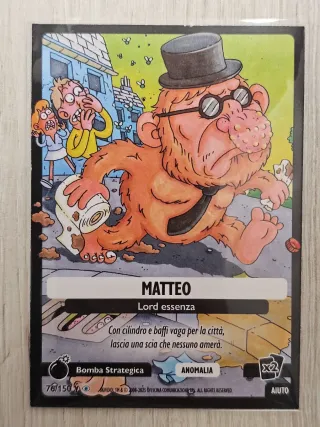 Set 10 carte Brianrot ANOMALIA (Serie Gamma)