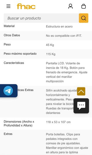 Bicicleta Estática Nordictrack GX 3.9