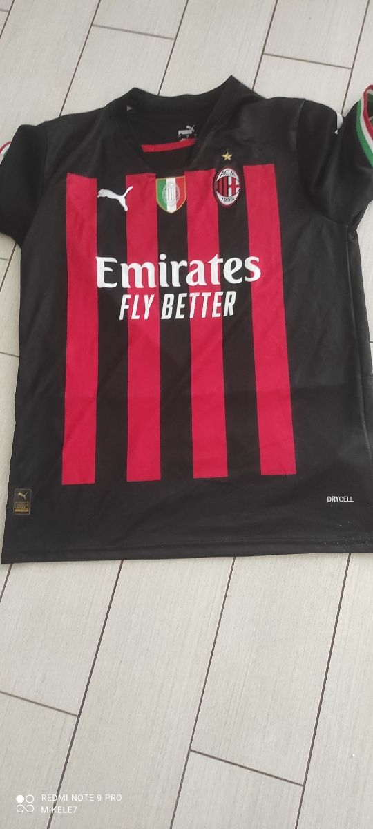 Maglia AC Milan calcio Puma Drycell