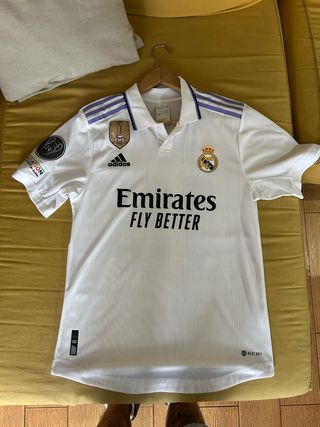 Camiseta Real Madrid 22/23 Adidas Blanca
