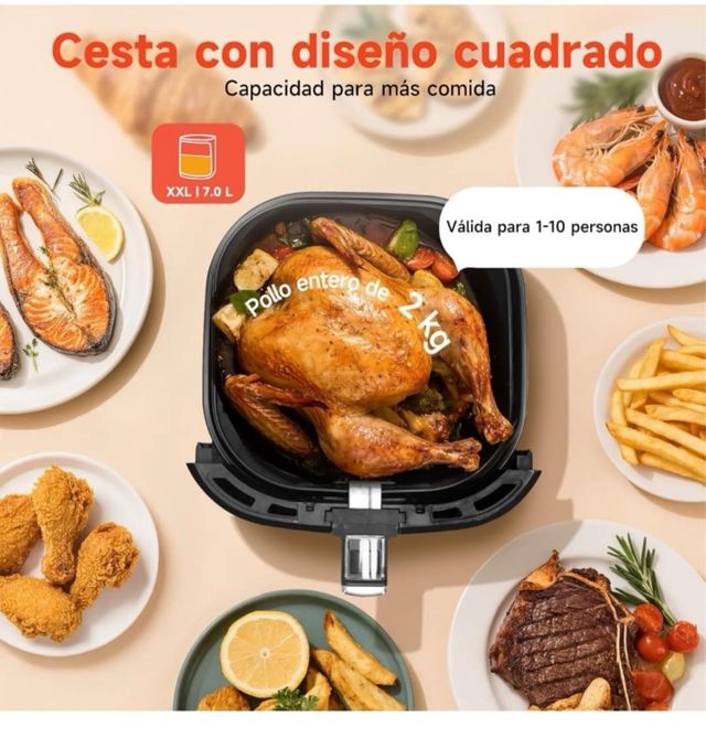 Friggitrice ad aria Aigostar XXL 7L