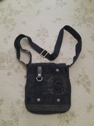 Bandolera Guess Negra Hombre