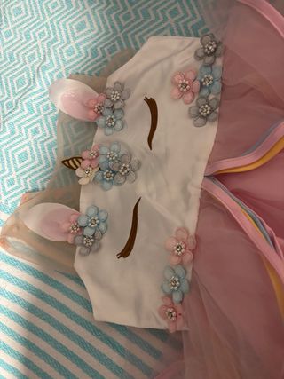 Disfraz Unicornio y Frozen Niña Talla 4-6