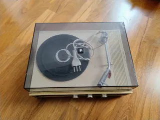 Giradischi Europhon beige/nero