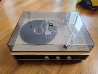 Giradischi Europhon beige/nero