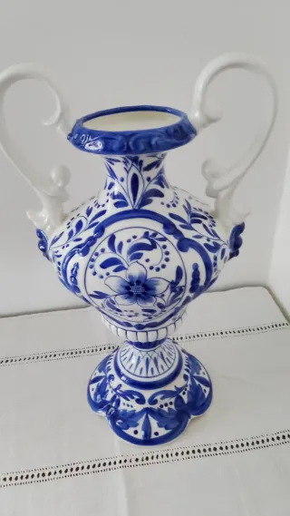 Vaso ceramica Alfa vintage anni 50