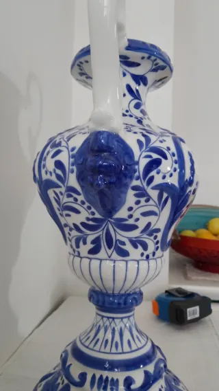 Vaso ceramica Alfa vintage anni 50