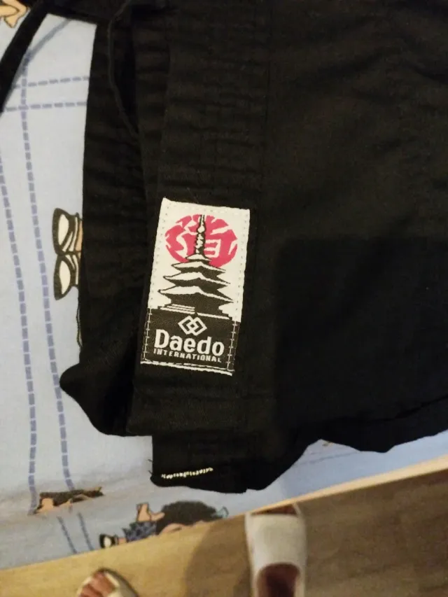 Kimono Karate Deedo Talla 2 Negro