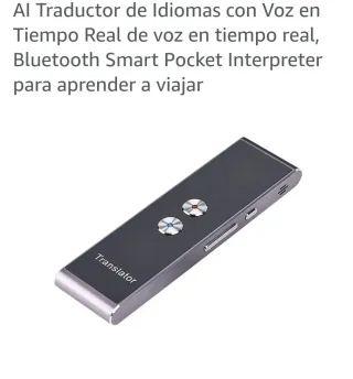 Traductor de Idiomas Bluetooth Inteligente