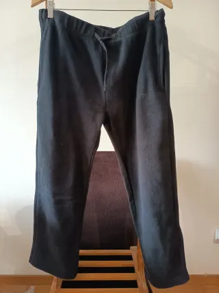 Calças de polar pretas