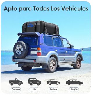 Cofre de techo flexible para coche