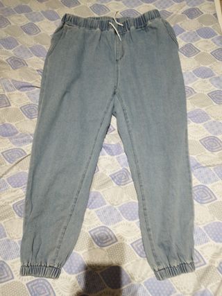 Jogger vaquero azul 2 XL